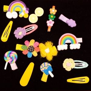 💛Multi Set of 14 Hair Accessories